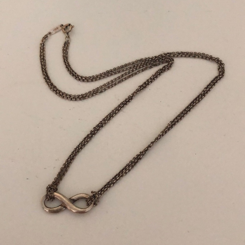 Tiffany infinity necklace
